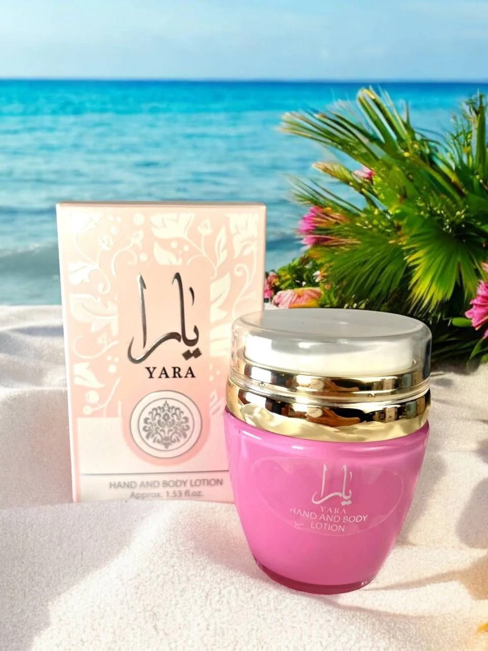 YARA Hand & Body Lotion 45ML (1.53 OZ) By Ard Al Zaafaran | Ultra Moisturizing, Skin-Nourishing, Replenishes Dry Skin, Sweet Fragrance.