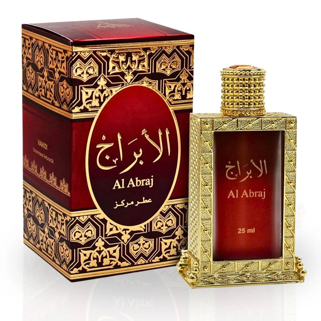 AL ABRAJ Perfume Oil CPO 25ML (0.8 OZ) By Hamidi | Indulge In The Realm Of Serenity With This Exquisite Fragrance