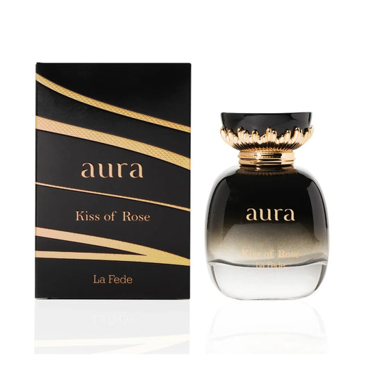 AURA KISS OF ROSE EDP - 100ML (3.4oZ) LA FEDE BY KHADLAJ