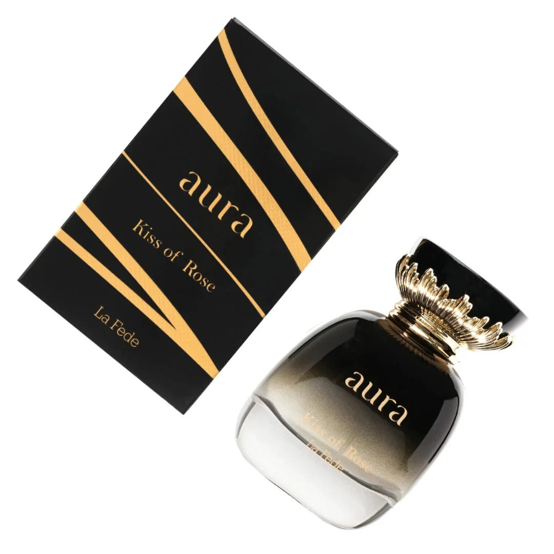 AURA KISS OF ROSE EDP - 100ML (3.4oZ) LA FEDE BY KHADLAJ