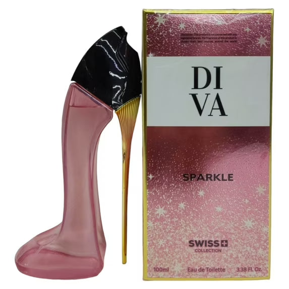 Diva Sparkle women Perfume Swiss Collection 100 ml 3.4 fl oz