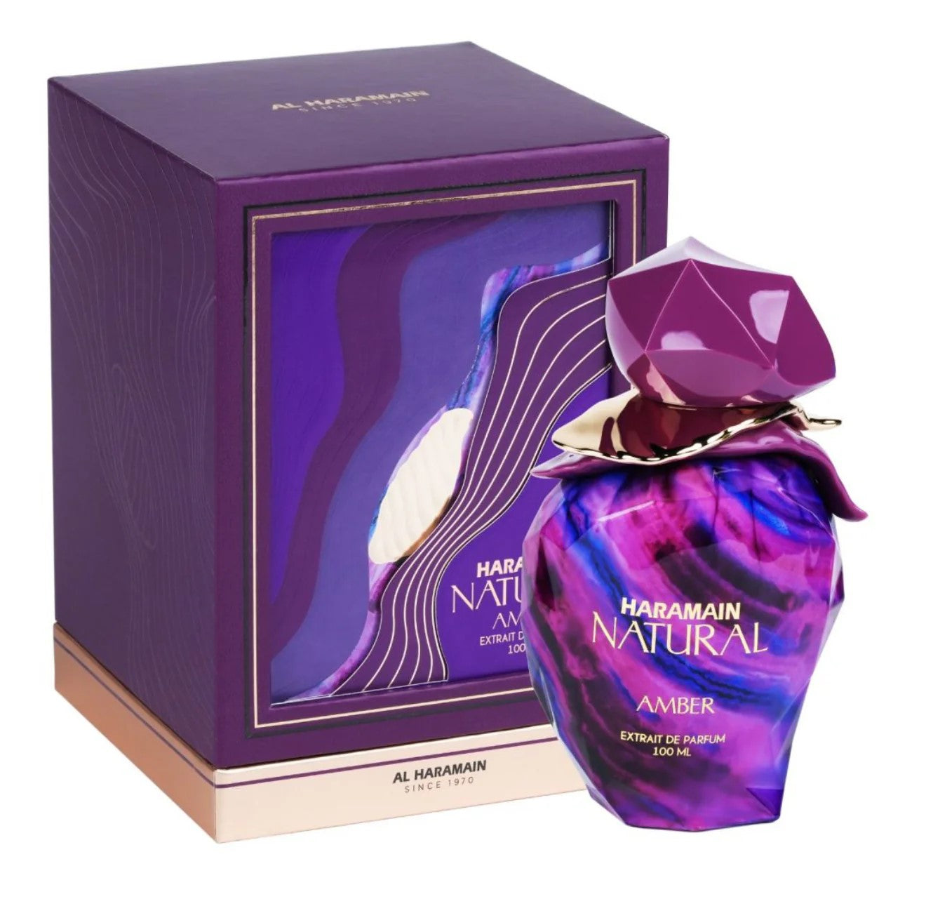 HARAMAIN NATURAL AMBER EXTRAIT DE PARFUM 3.4 / Unisex Fragrance