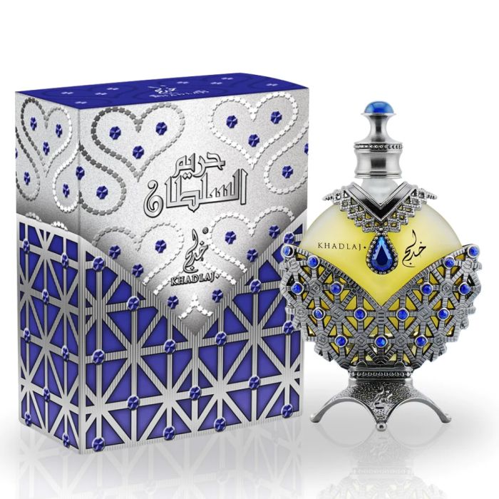 Hareem Al Sultan Blue Antique Perfume Oil CPO-35ML (1.18oz) BY KHADLAJ