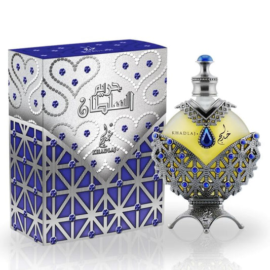 Hareem Al Sultan Blue Antique Perfume Oil CPO-35ML (1.18oz) BY KHADLAJ