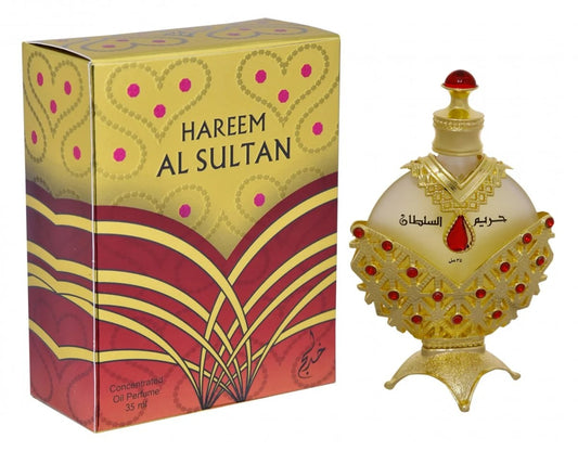 Hareem Al Sultan Gold Perfume Oil - 35 ML by Khadlaj