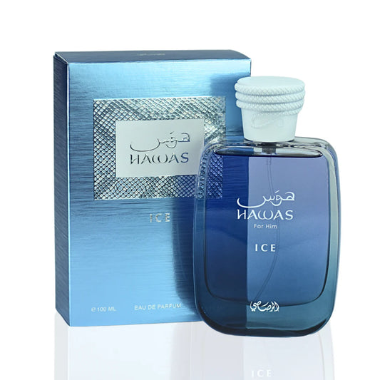 Hawas Ice for Men EDP - 100ML (3.4 OZ) by RASASI | Embrace your style