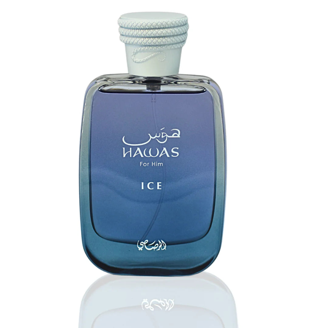 Hawas Ice for Men EDP - 100ML (3.4 OZ) by RASASI | Embrace your style