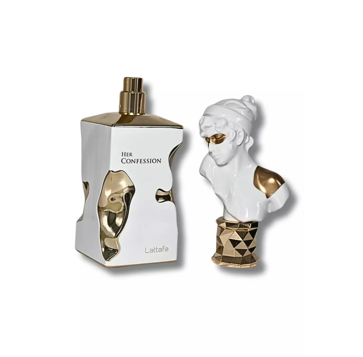 Her Confession from Lattafa for Women EAU de Parfum Spray, 3.4 Ounce
