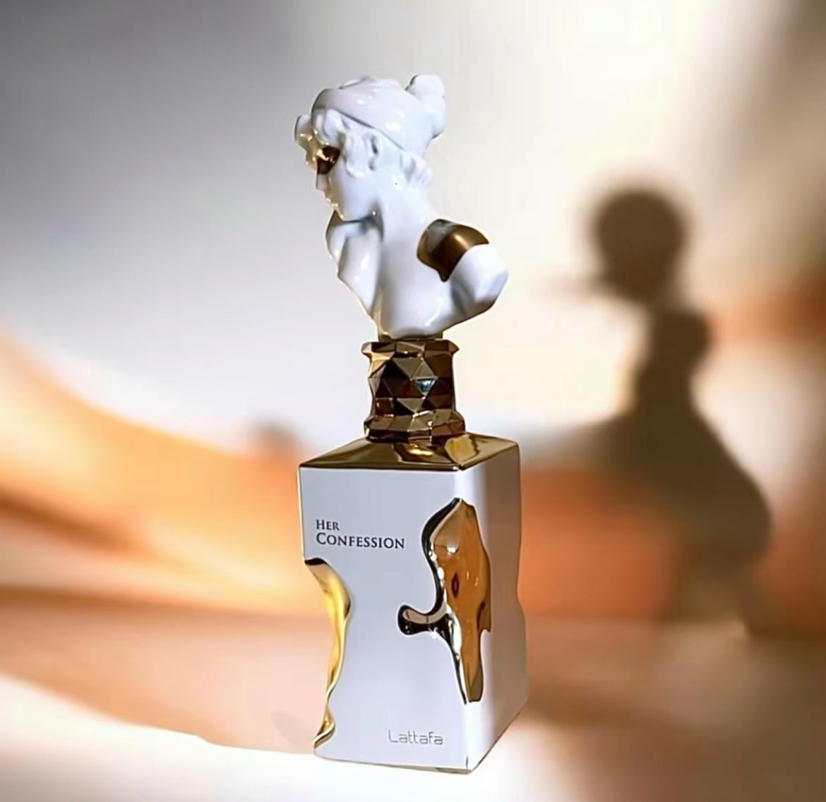 Her Confession from Lattafa for Women EAU de Parfum Spray, 3.4 Ounce