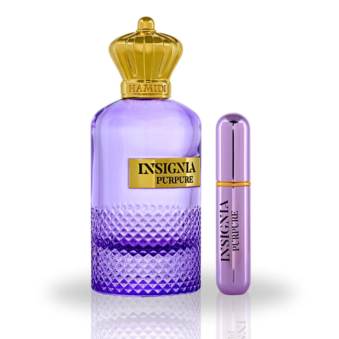 INSIGNIA PURPURE EDP Spray 105ML (3.5 OZ) By Hamidi | A Long Lasting Aura Of Refined Elegance.