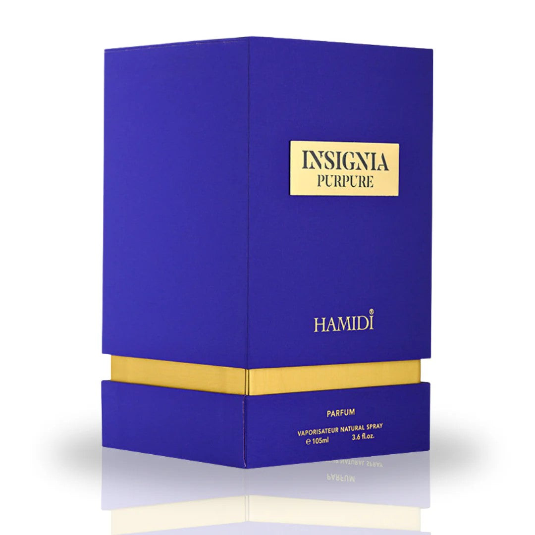 INSIGNIA PURPURE EDP Spray 105ML (3.5 OZ) By Hamidi | A Long Lasting Aura Of Refined Elegance.