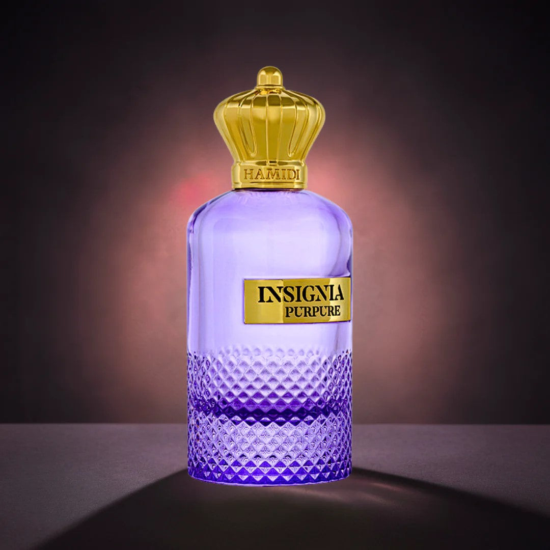 INSIGNIA PURPURE EDP Spray 105ML (3.5 OZ) By Hamidi | A Long Lasting Aura Of Refined Elegance.