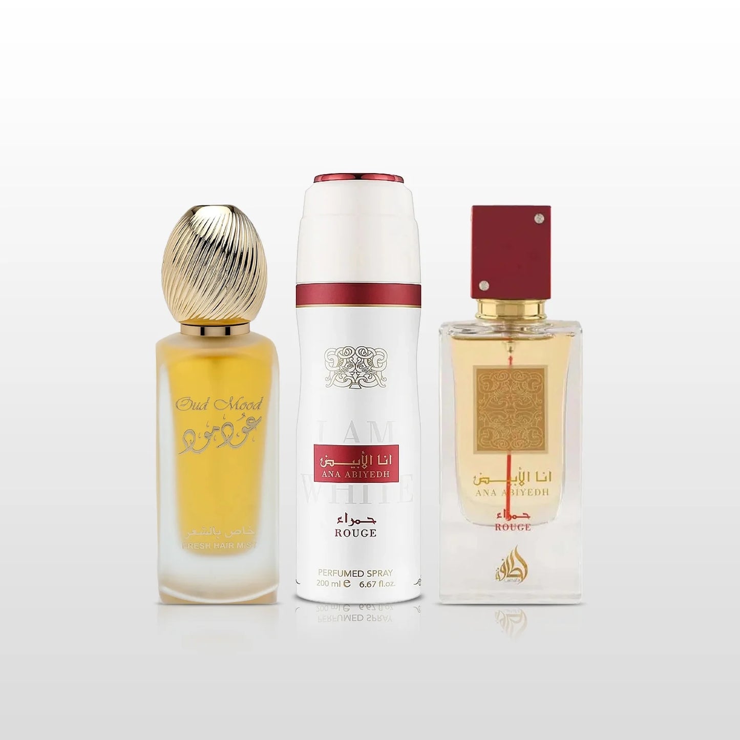 Lattafa Ana Abiyedh Rouge Gift Set