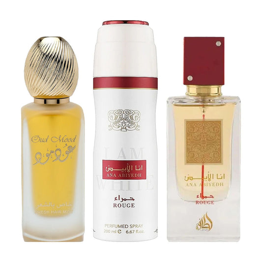 Lattafa Ana Abiyedh Rouge Gift Set