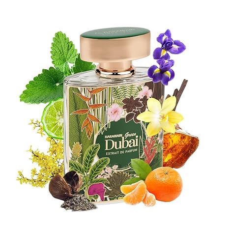 AL HARAMAIN GREEN DUBAI 3.4 EXTRAIT DE PARFUM