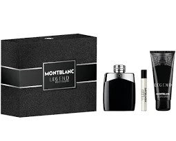 MontBlanc Legend Men's Eau De Toilette, Shower Gel and Mini Eau De Toilette, 1.0 set
