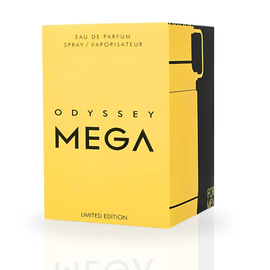Odyssey Mega Man Limited Edition EDP Spray 100ML (3.4 OZ) By Armaf | Long Lasting, Exotic, Signature Masculine Scent.