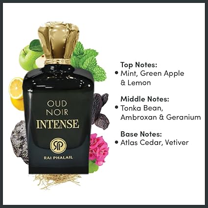 Oud Noir Intense Eau De Parfum 3.4 oz For Men