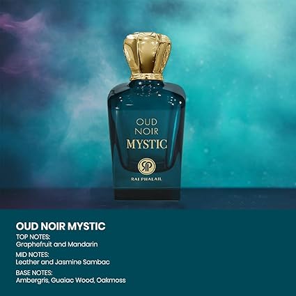 Oud Noir Mystic Eau De Parfum 3.4 oz For Men