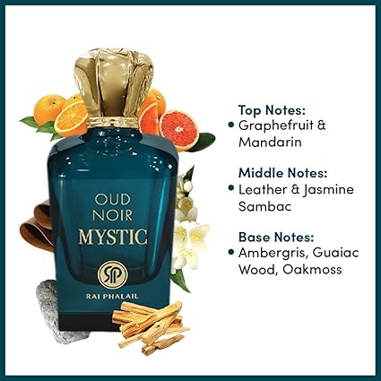 Oud Noir Mystic Eau De Parfum 3.4 oz For Men