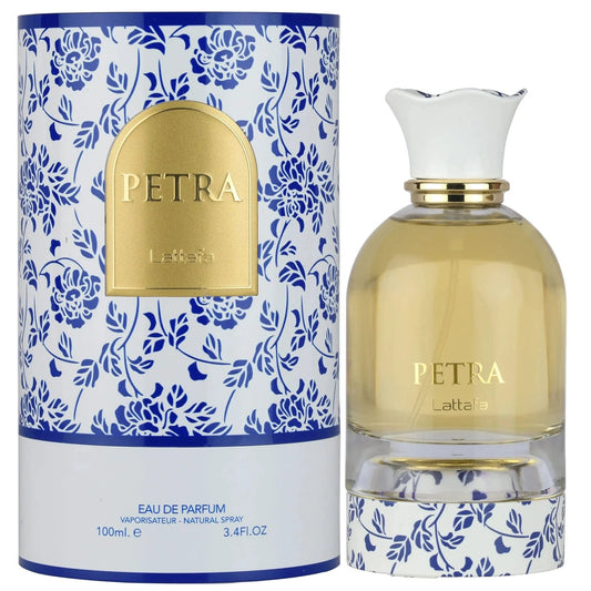 Petra Eau de Parfum EDP Spray 100ml (3.4 Oz) by Lattafa (Unisex Fragrance)