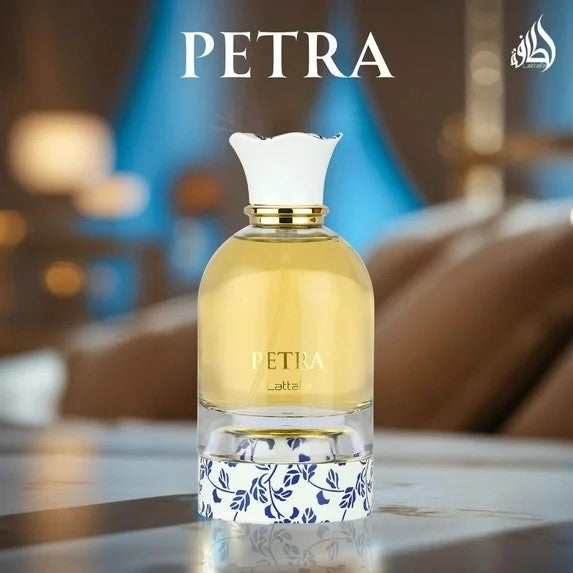 Petra Eau de Parfum EDP Spray 100ml (3.4 Oz) by Lattafa (Unisex Fragrance)
