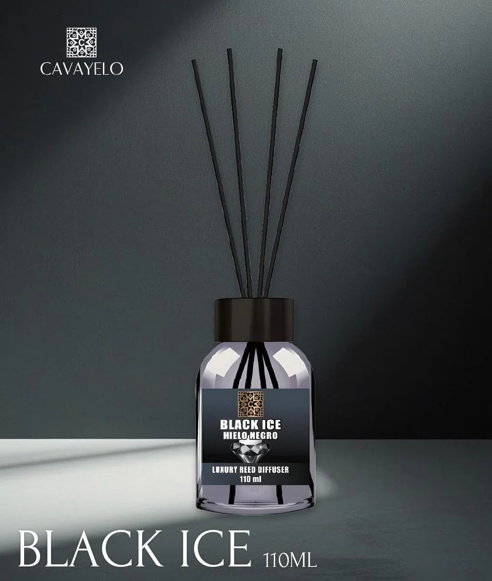 Cavayelo Black Ice (Hielo Negro) Lexury Reed Diffuser 110ml.