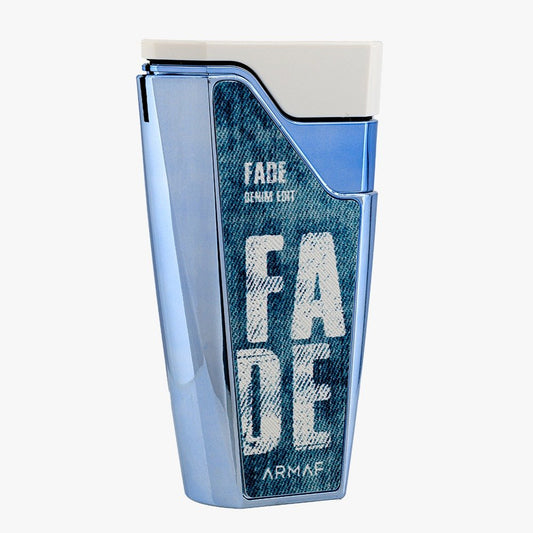ARMAF Men's Collection Fade Denim Scent, EAU de Parfum Fragrance, Spray 2.7 FL oz, Made for Men.