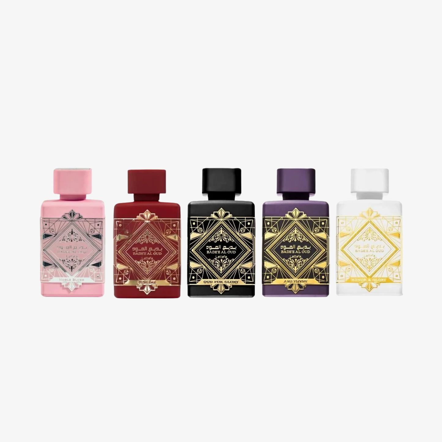 Colección Badee Al Oud 5 x 5ml EDP