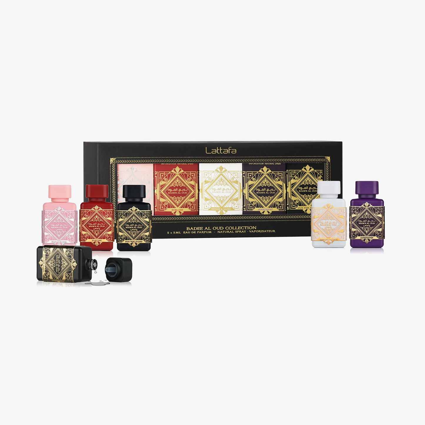 Colección Badee Al Oud 5 x 5ml EDP