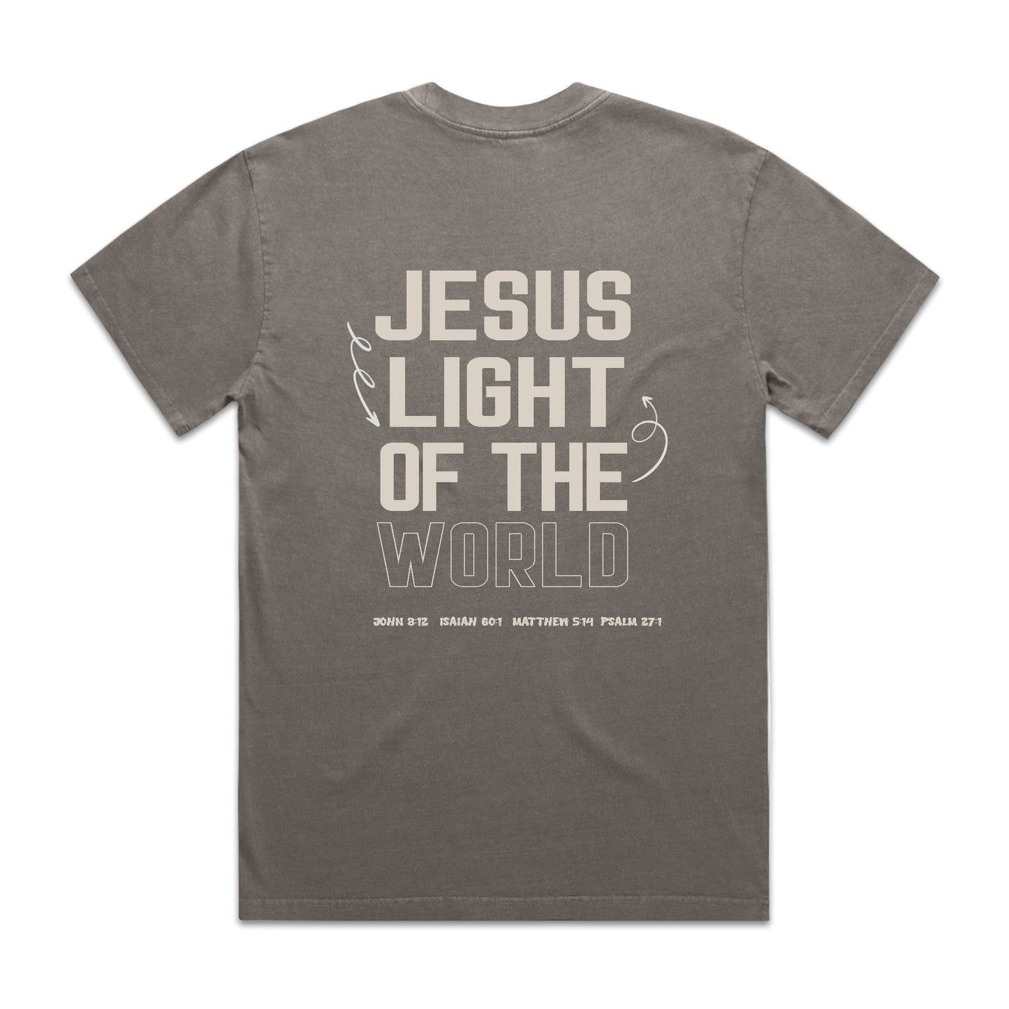 Men's Heavy Faded Tee Light of the World