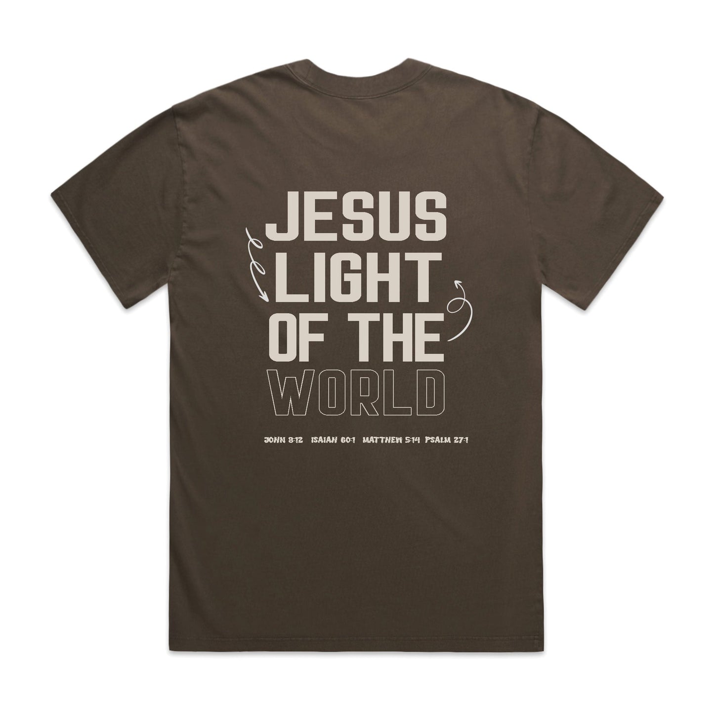 Men's Heavy Faded Tee Light of the World