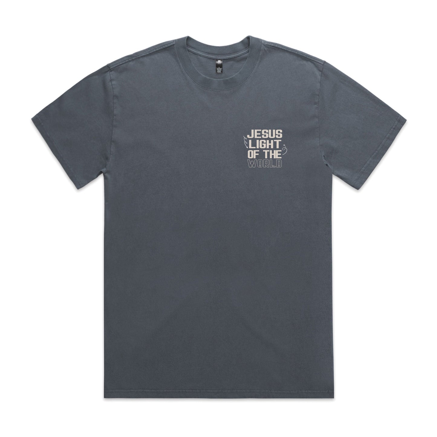 Men's Heavy Faded Tee Light of the World