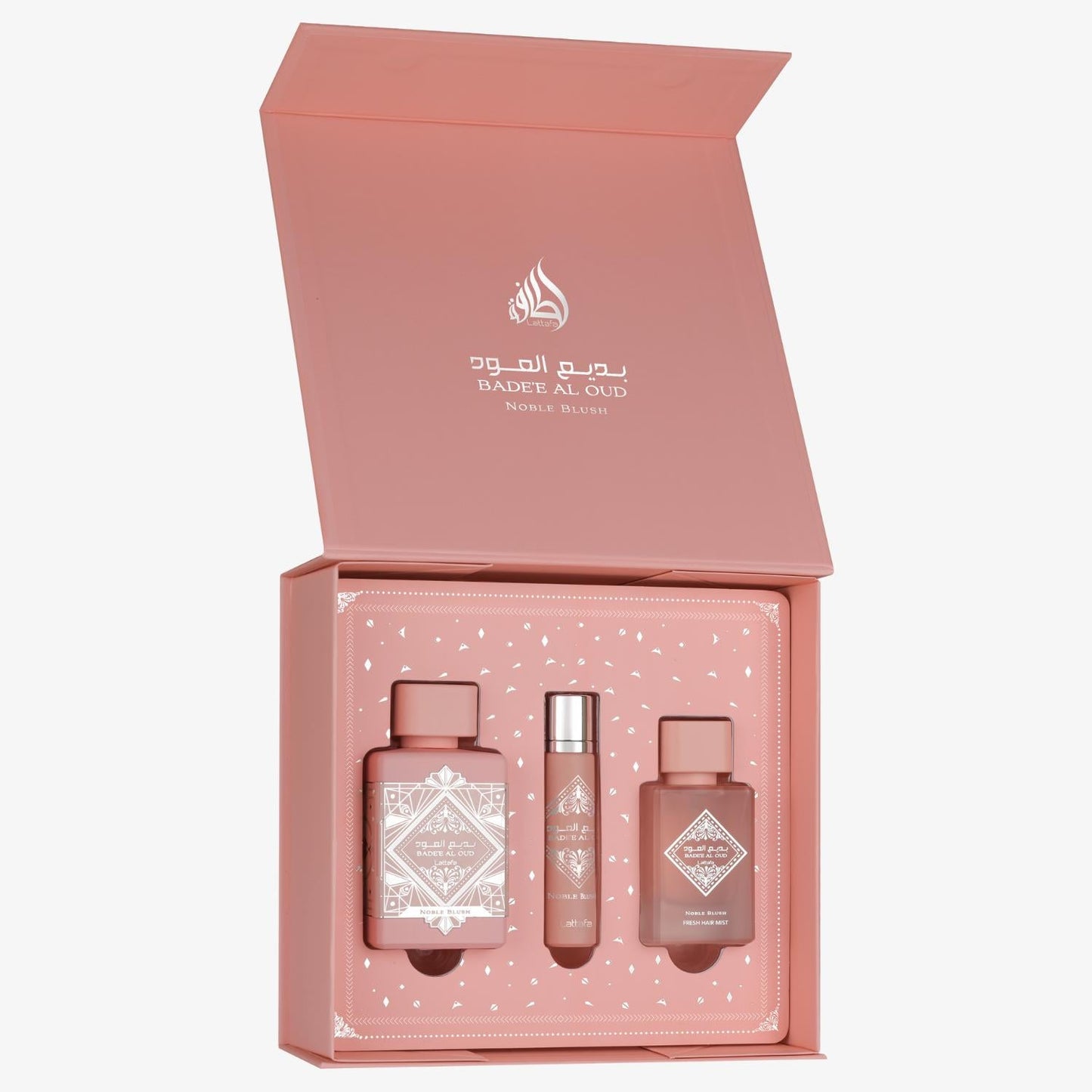 Badee Al Oud Noble Blush Set de Regalo de 3 piezas