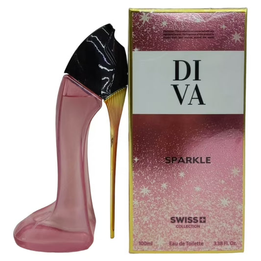 Diva Sparkle women Perfume Swiss Collection 100 ml 3.4 fl oz