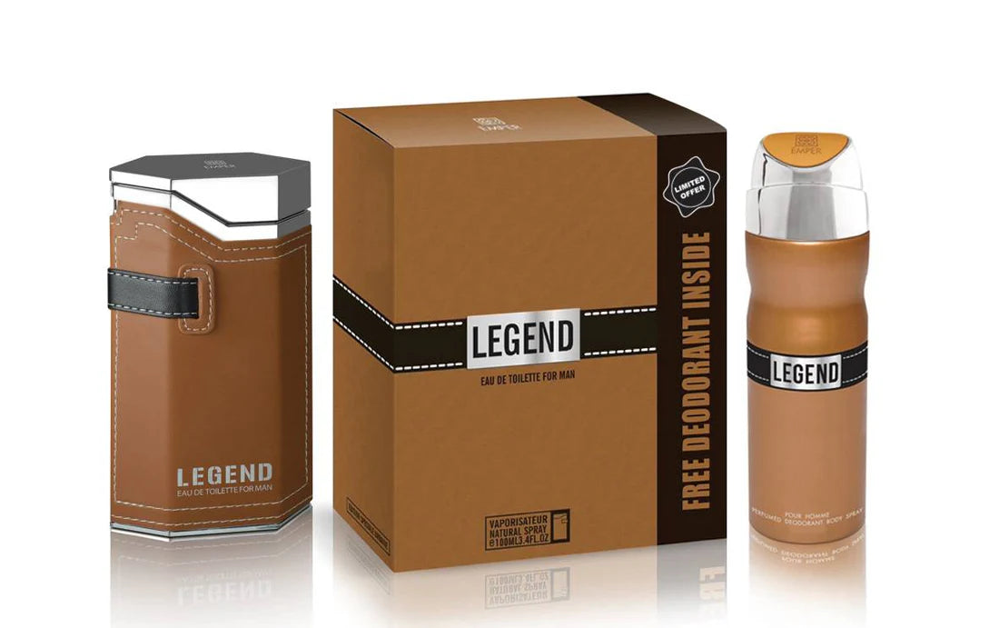 SET DE REGALO 2 EN 1 DE LEGEND EMPER