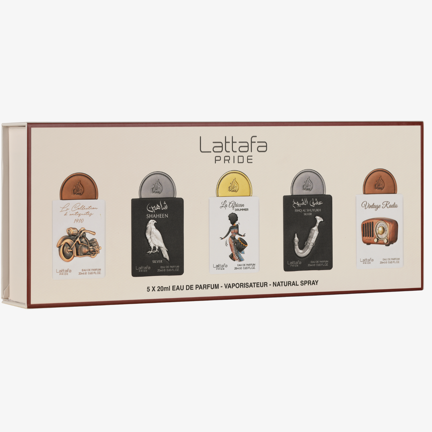 Estuche de Regalo Lattafa Pride 5X20ml