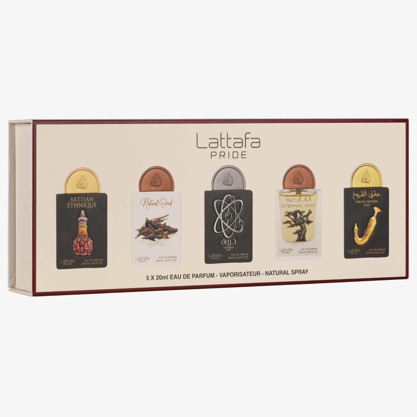 Estuche de Regalo Lattafa Pride 5X20ml