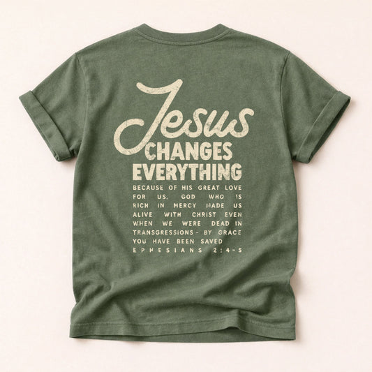 Jesus Change Everything Tee